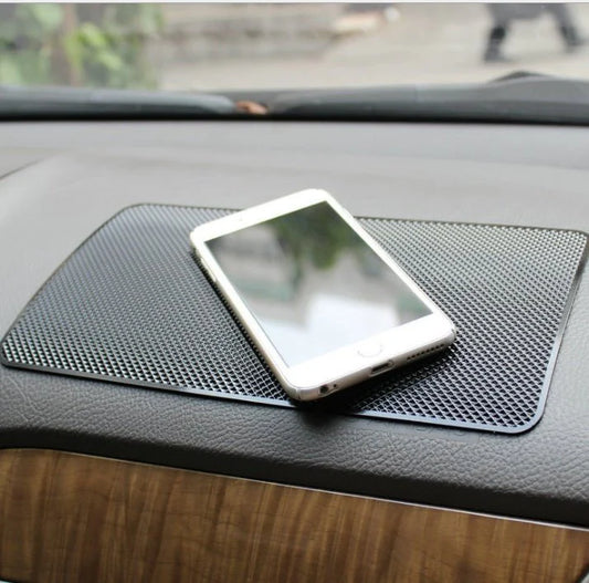 Car Mat Large Mesh Pattern Super Sticky 180 Degrees Can Not Be Summer Sun Pu Spider Ornaments Storage Mat